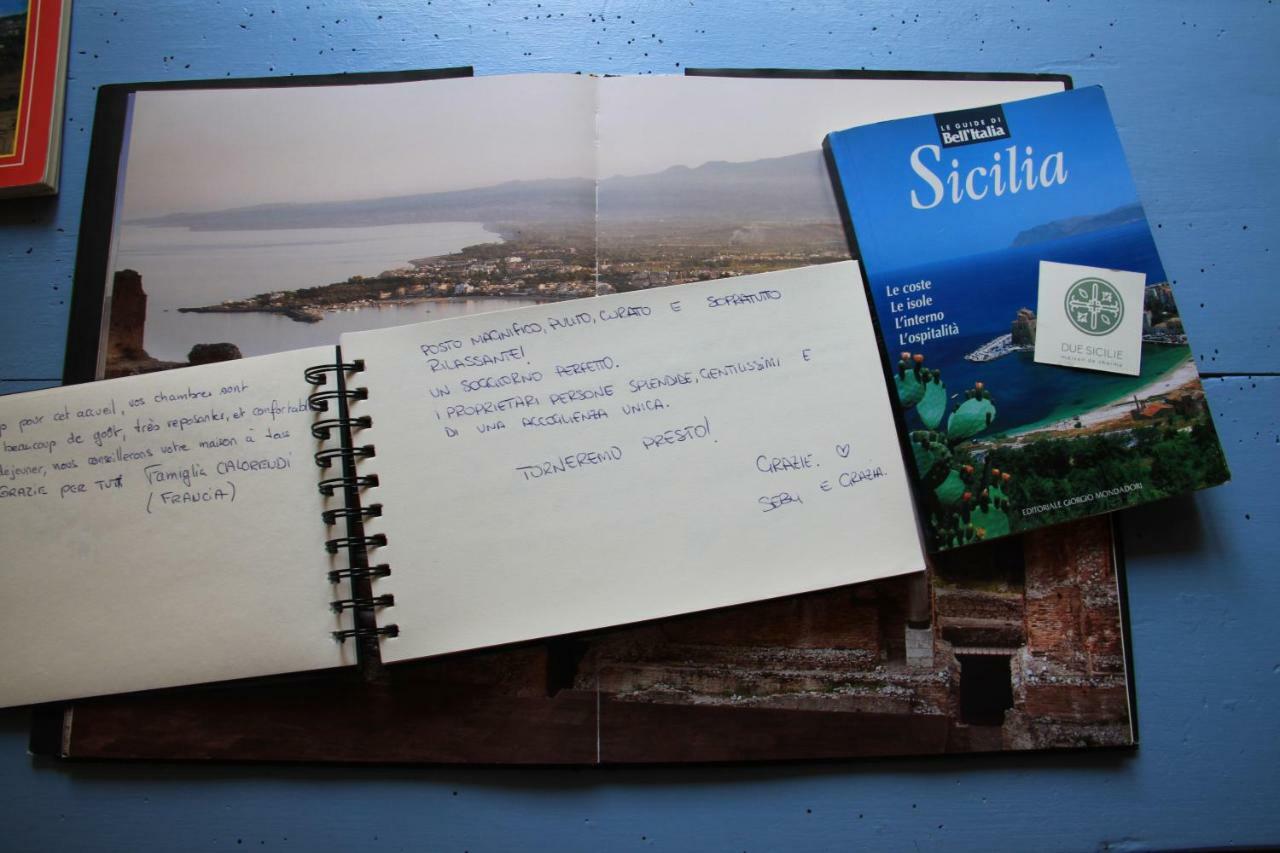 Due Sicilie Maison De Charme Casalvecchio Siculo Eksteriør bilde